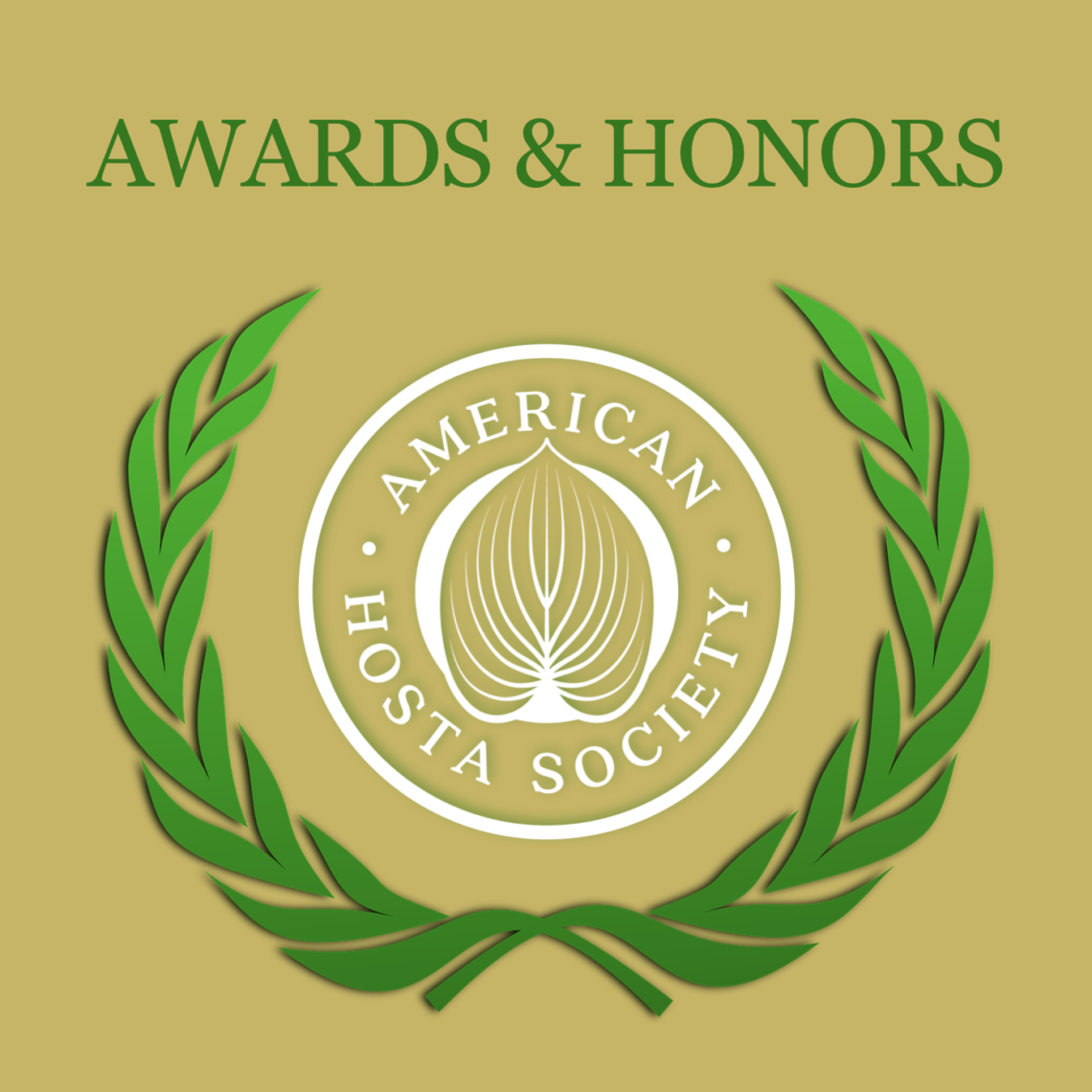 American Hosta Society Awards and Honors